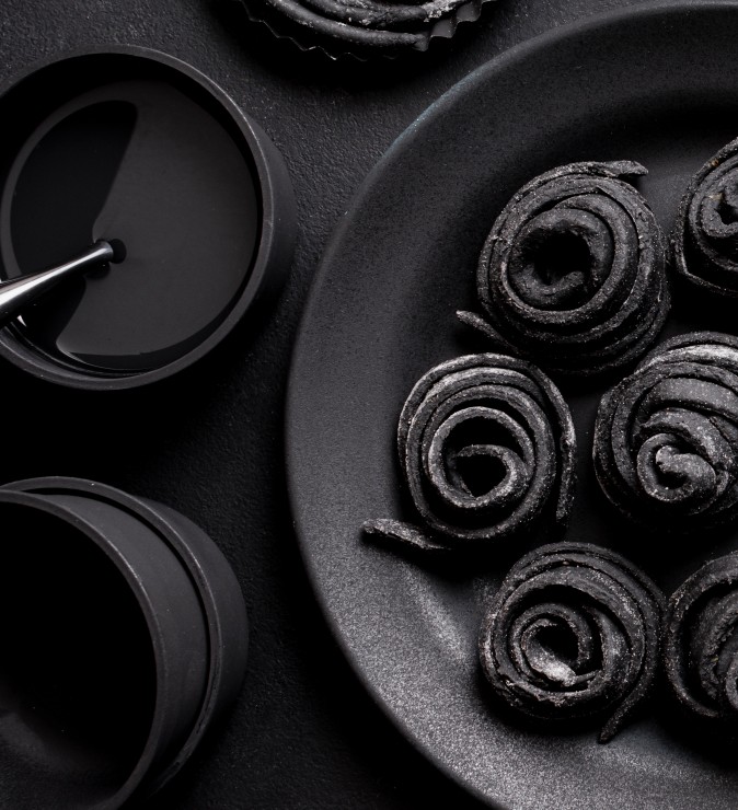 Dark kitchen